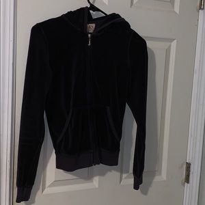 Juicy Couture velvet zip up jacket